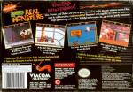 AAAHH!!! Real Monsters Box Art Back